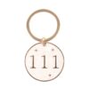 111 Angel Number Keyring 111 Angel Number Keyring