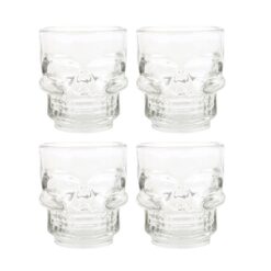 Alternative view of Set of 4 Skull Shot Glasses Set