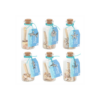 Set of 18 Message in a Bottle Souvenirs in Display