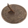 Green Man Terracotta Sundial by Lisa Parker Green Man Terracotta Sundial by Lisa Parker