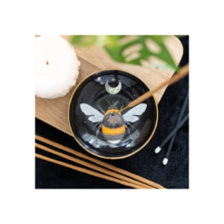 Alternative view of Forest Bee Ceramic Incense Plate