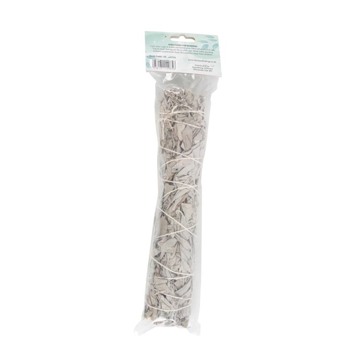22.5cm Large White Sage Smudge Stick Wand 22.5cm Large White Sage Smudge Stick Wand - Image 3
