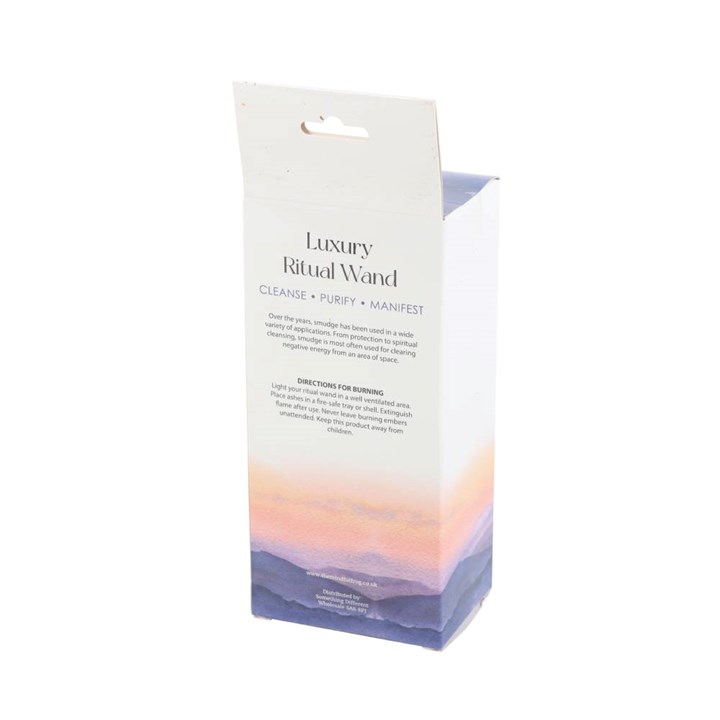 6in Ritual Wand Smudge Stick with Rosemary and Red Flowers 6in Ritual Wand Smudge Stick with Rosemary and Red Flowers - Image 5