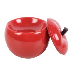 Alternative view of Red Apple Ceramic Oil Burner