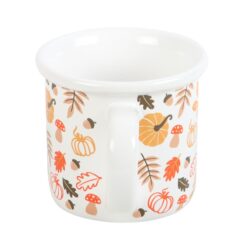 Alternative view of Autumn Leaves and Pumpkins Mug
