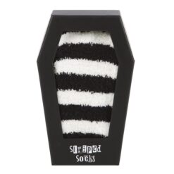 Alternative view of Striped Socks in Coffin Gift Box