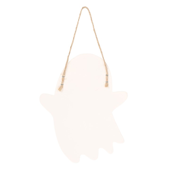 20cm Ghost Shaped Hanging Sign 20cm Ghost Shaped Hanging Sign - Image 3
