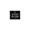 Black Witches Welcome Doormat Black Witches Welcome Doormat