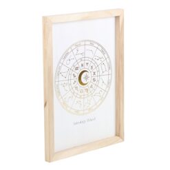 Alternative view of Off White Astrology Wheel Framed Wall Art Print