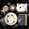 Astrology Wheel Crystal Grid Set Astrology Wheel Crystal Grid Set