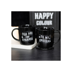 Alternative view of Strange and Unusual Couples Mug Set