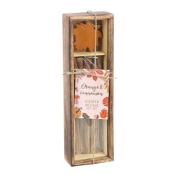 Alternative view of Autumn Leaf Orange & Cinnamon Incense Gift Set
