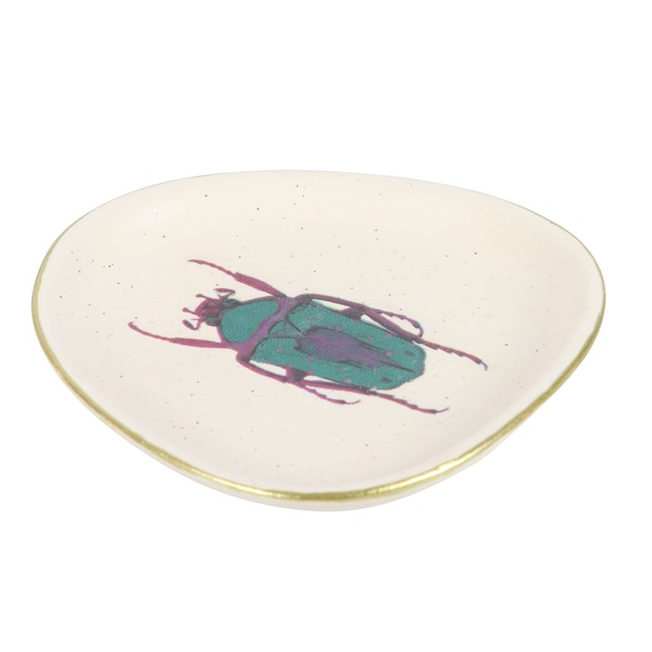 Off White Beetle Trinket Dish Off White Beetle Trinket Dish - Image 2