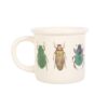 Off White Beetle Mug