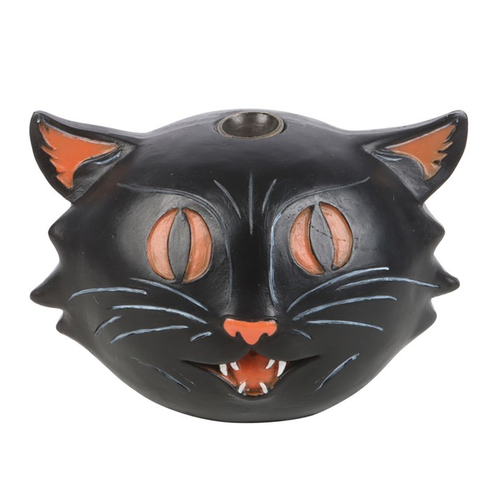 Black Cat Backflow Incense Burner Black Cat Backflow Incense Burner - Image 2