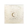 35cm Square Off White Astrology Wheel Cushion