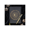 Astrology Wheel Journal with Black Obsidian Pen Astrology Wheel Journal with Black Obsidian Pen