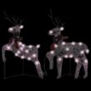Christmas Reindeers 2 pcs Gold 40 LEDs Christmas Reindeers 2 pcs Gold 40 LEDs