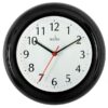 Black Kitchen Wall Clock