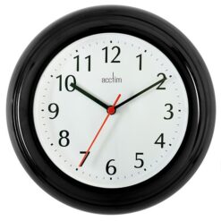 Black Kitchen Wall Clock