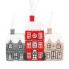 Christmas Village Incense Cone Holder Christmas Village Incense Cone Holder