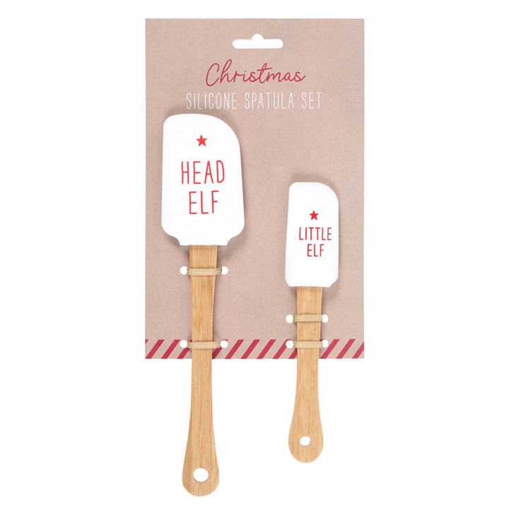 Head Elf Little Elf Silicone Spatula Set Head Elf Little Elf Silicone Spatula Set