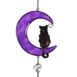 Alternative view of Black Cat Windchime