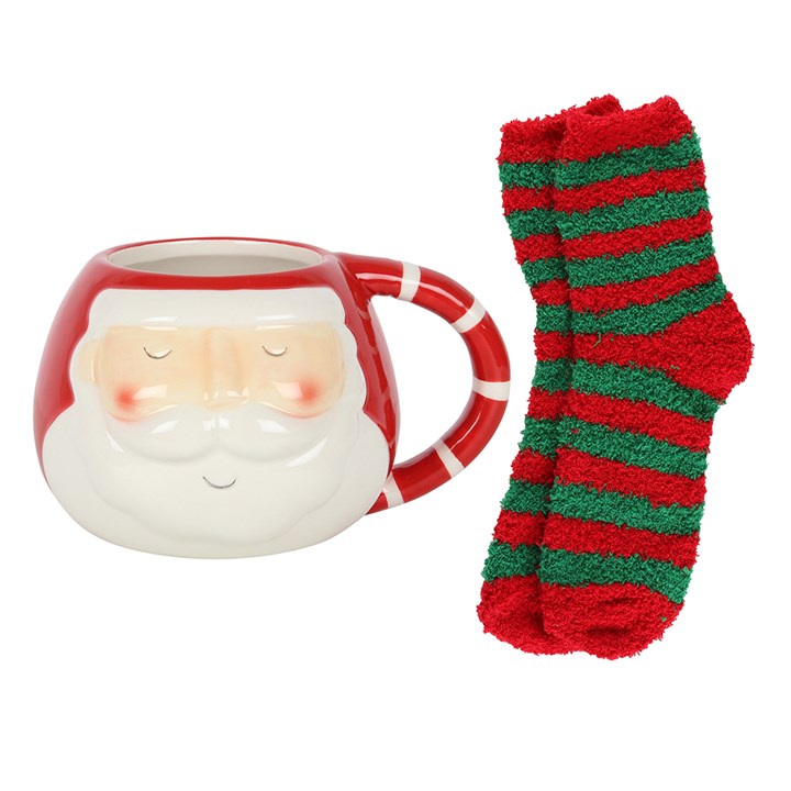 Santa Mug and Socks Set Santa Mug and Socks Set - Image 3