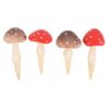 Set of 4 Mini Mushroom Plant Pot Pals Set of 4 Mini Mushroom Plant Pot Pals