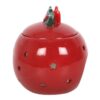 Red Bauble Oil Burner Red Bauble Oil Burner