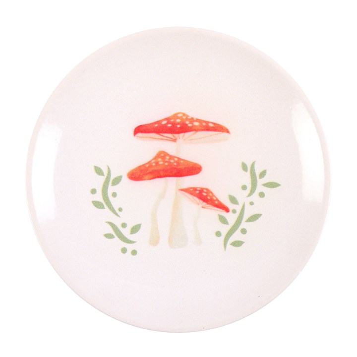 Round Mushroom Trinket Dish Round Mushroom Trinket Dish