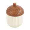 Autumn Acorn Ceramic Storage Jar Autumn Acorn Ceramic Storage Jar