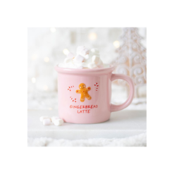 Alternative view of Pink Gingerbread Latte Mug