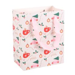Alternative view of 23cm Medium Sugarplum Fun Christmas Print Gift Bag