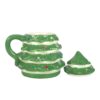 Green Christmas Tree Shaped Mug Green Christmas Tree Shaped Mug