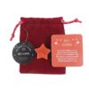 Red Jasper Crystal Star in a Bag Red Jasper Crystal Star in a Bag