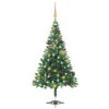 vidaXL Artificial Pre-lit Christmas Tree with Ball Set 120cm 230 Branches vidaXL Artificial Pre-lit Christmas Tree with Ball Set 120cm 230 Branches