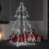 Christmas Cone Tree 160 LEDs Indoor and Outdoor 78x120 cm Christmas Cone Tree 160 LEDs Indoor and Outdoor 78x120 cm