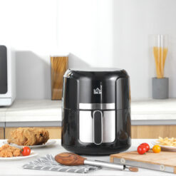 Alternative view of Air Fryer 1300W 4L with Rapid Air Circulation Timer and Nonstick Basket