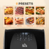 12L Air Fryer Oven 8 Preset Modes Rapid Air Circulation 1800W Black 12L Air Fryer Oven 8 Preset Modes Rapid Air Circulation 1800W Black