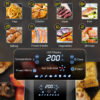 Air Fryer 4.5L 1500W with Digital Display Rapid Air Circulation Timer Air Fryer 4.5L 1500W with Digital Display Rapid Air Circulation Timer