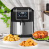Air Fryer 1700W 6.5L with Digital Display Timer for Low Fat Cooking Air Fryer 1700W 6.5L with Digital Display Timer for Low Fat Cooking