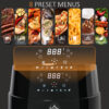 Air Fryer 1500W 4.5L with Digital Display Timer for Low Fat Cooking Air Fryer 1500W 4.5L with Digital Display Timer for Low Fat Cooking