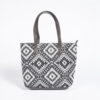Jacquard Weave Monotone Tote, Sling & Wallet Set