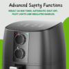 Domestic King 4L Air Fryer With Free Recipe Book Domestic King 4L Air Fryer With Free Recipe Book