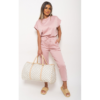 Short Sleeve Boxy Lounge Wear Co-ord Set Short Sleeve Boxy Lounge Wear Co-ord Set