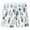 Kids' Shorts with Drawstring Soft Blue Melange 92 Kids' Shorts with Drawstring Soft Blue Melange 92