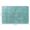 Bath Mat 60x90cm L.Blue