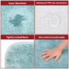 Bath Mat 60x90cm L.Blue