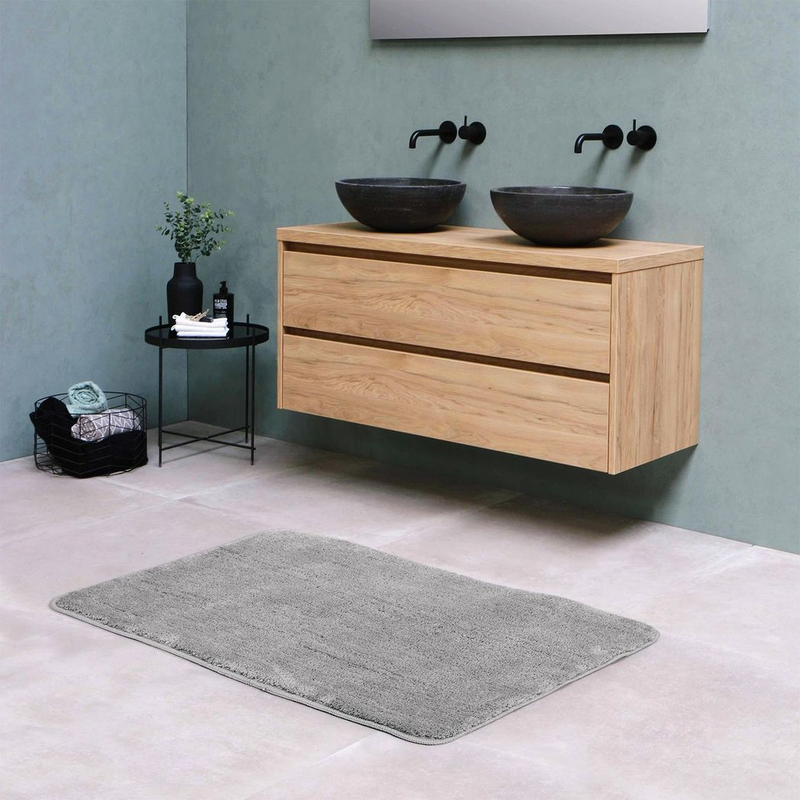 Bath Mat 60x90cm L.Grey Bath Mat 60x90cm L.Grey - Image 5